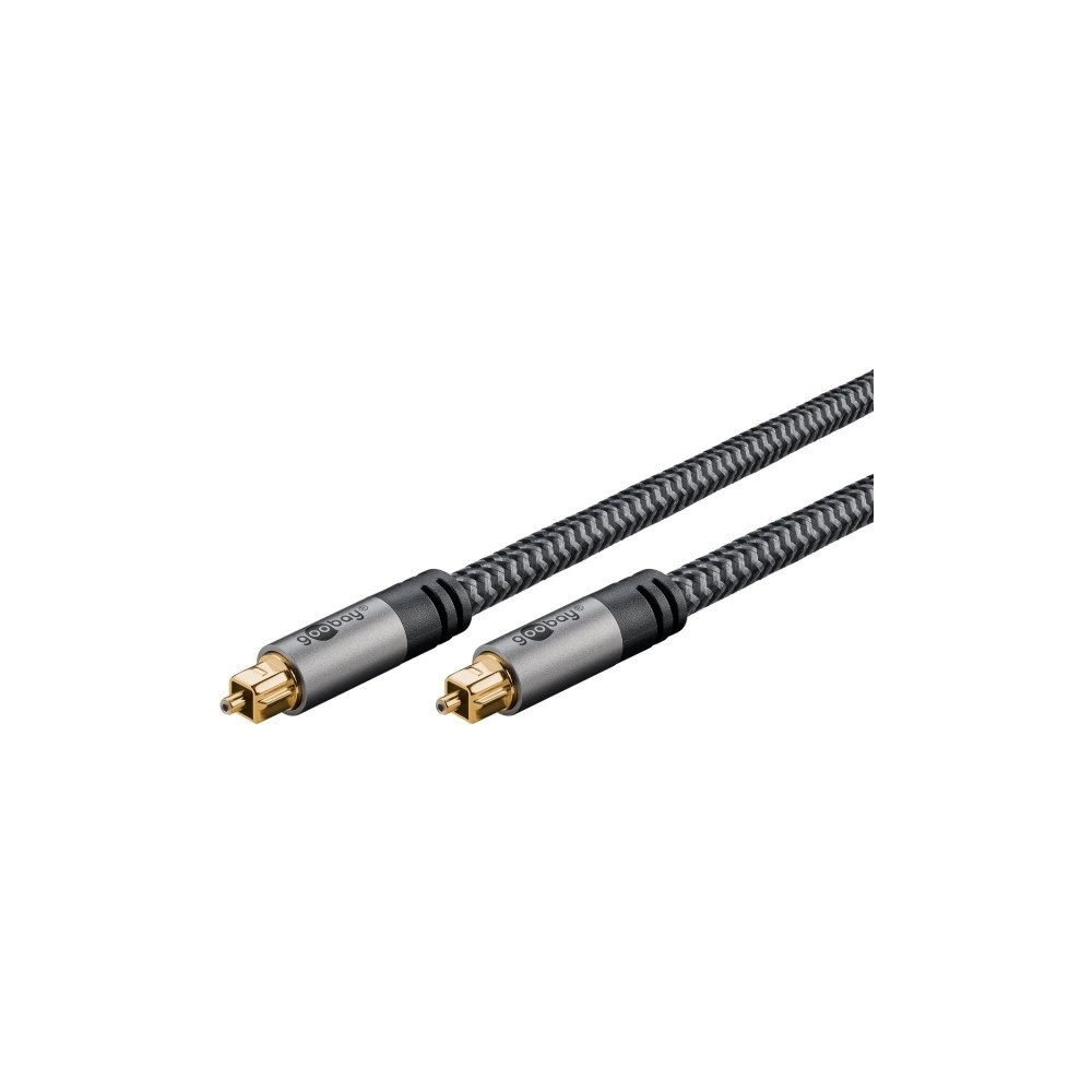 Goobay Goobay 65305, TOSLINK, Handstik, TOSLINK, Handstik, 2 m, Sva...