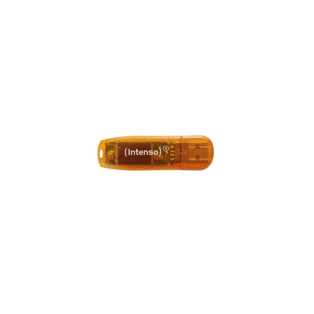 Intenso Intenso Rainbow Line, 64 GB, USB Type-A, 2.0, 28 MB/s, Keps,...