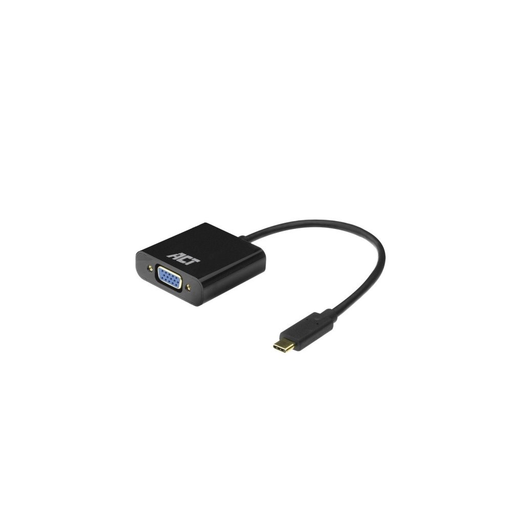 ACT ACT AC7300 video kabel adapter 0,15 m USB Type-C VGA (D-Sub)...