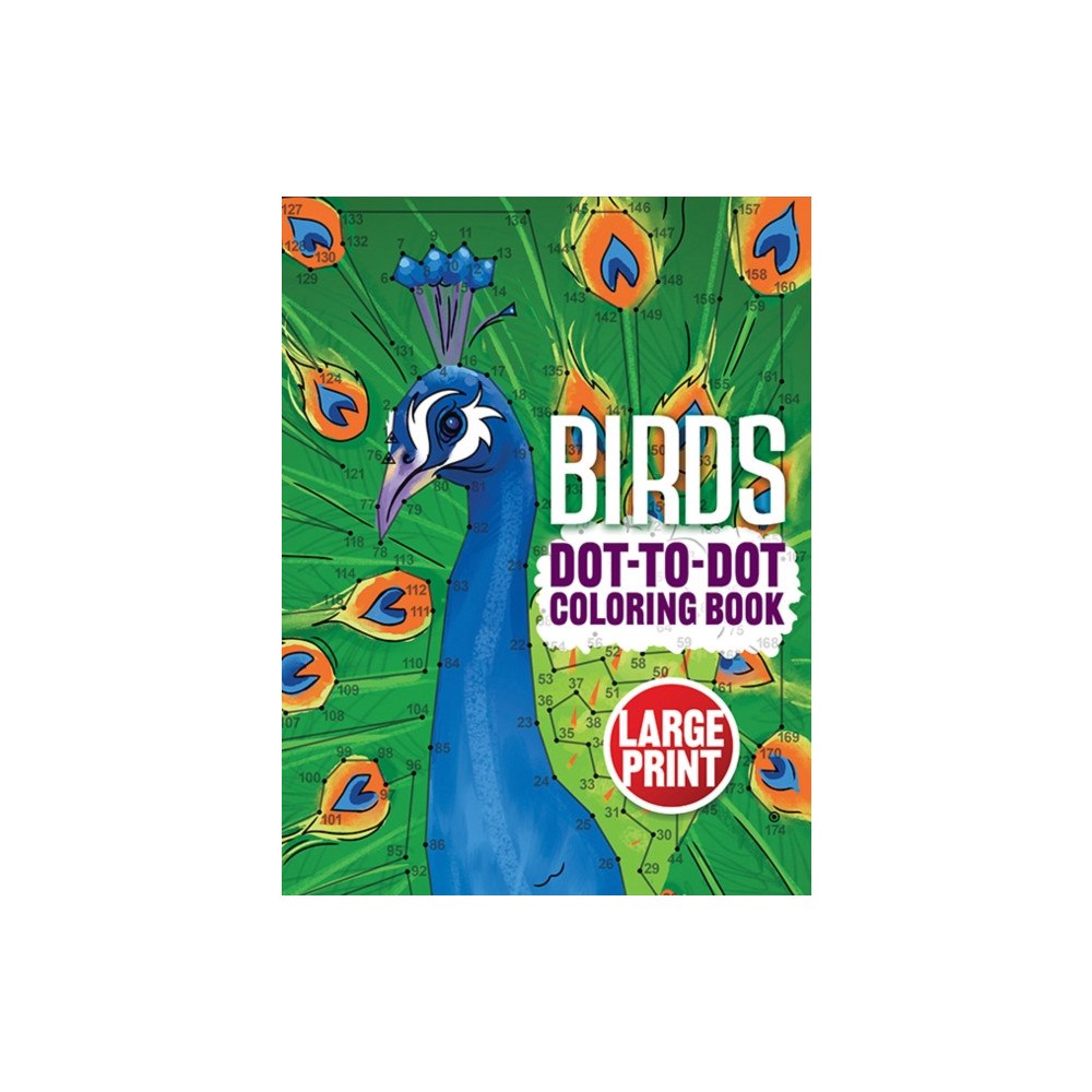 Dover publications inc. Birds Dot-to-Dot Coloring Book (häftad, eng)