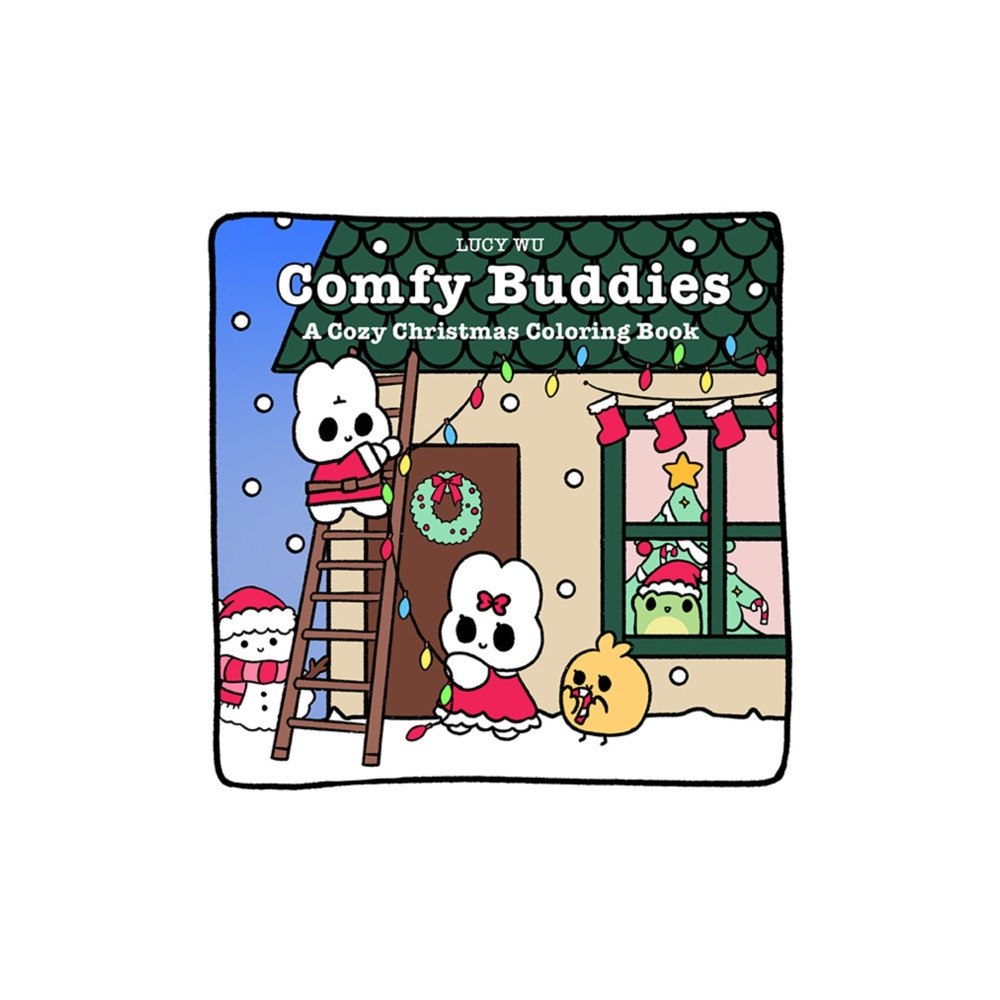 Dover publications inc. Comfy Buddies: A Cozy Christmas Coloring Book (häftad, eng)