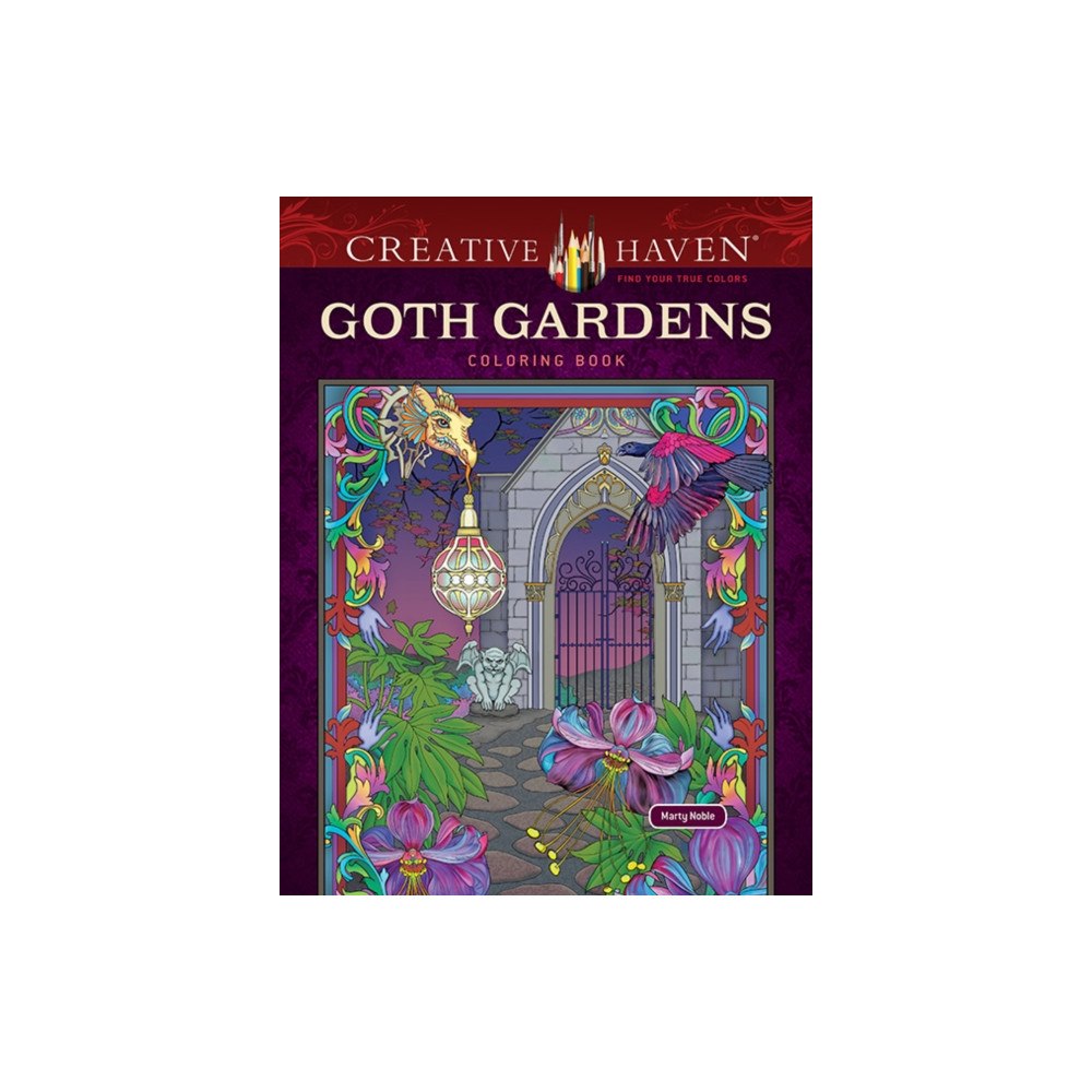Dover publications inc. Creative Haven Goth Gardens Coloring Book (häftad, eng)