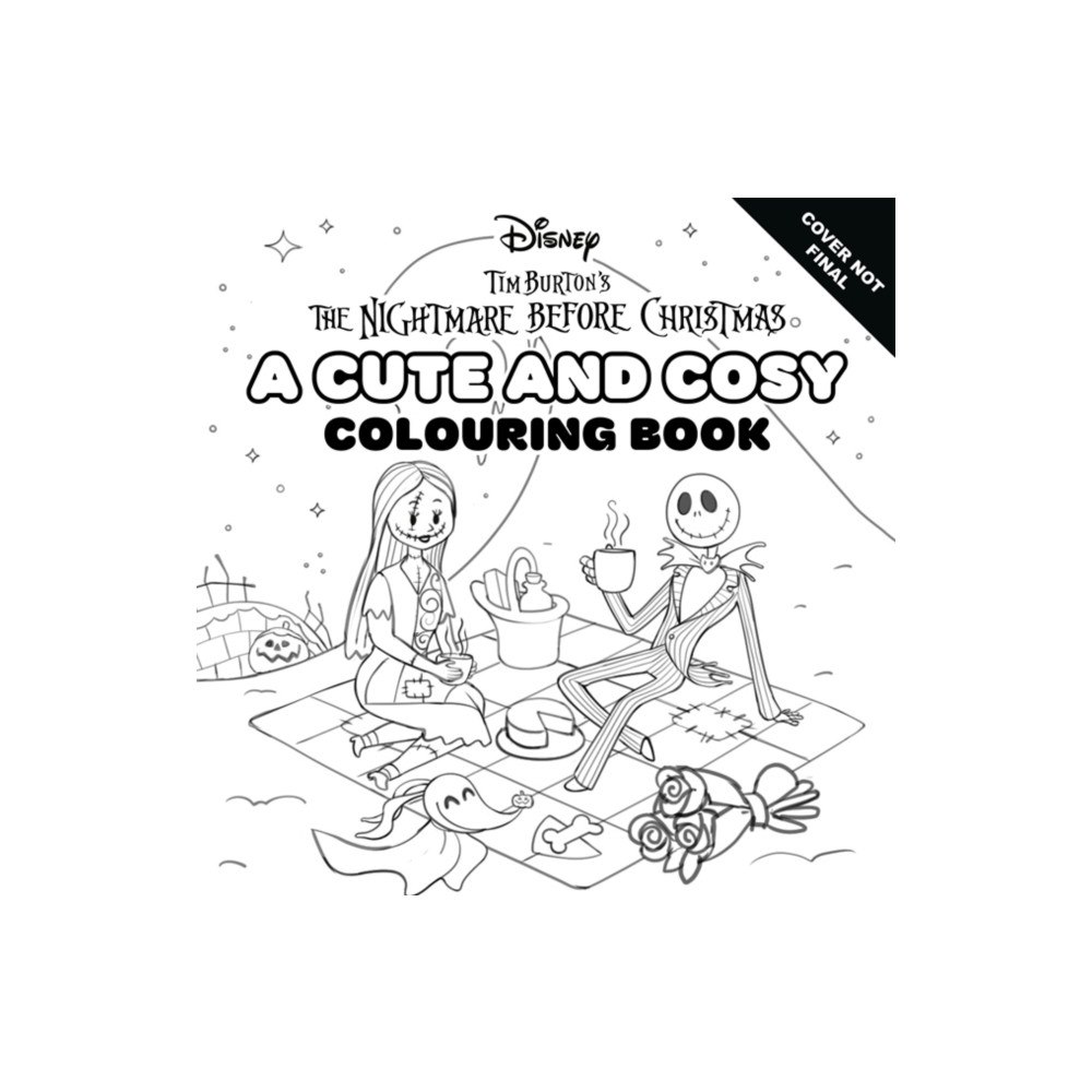 Bonnier Books Ltd Disney Tim Burton's The Nightmare Before Christmas: A Cute and Cosy Colouring Book (häftad, eng)