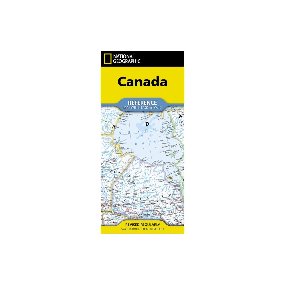 National Geographic Maps National Geographic Canada Reference Map