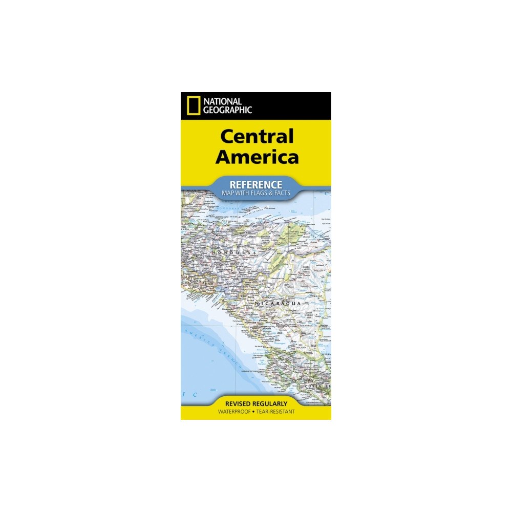 National Geographic Maps National Geographic Central America Map