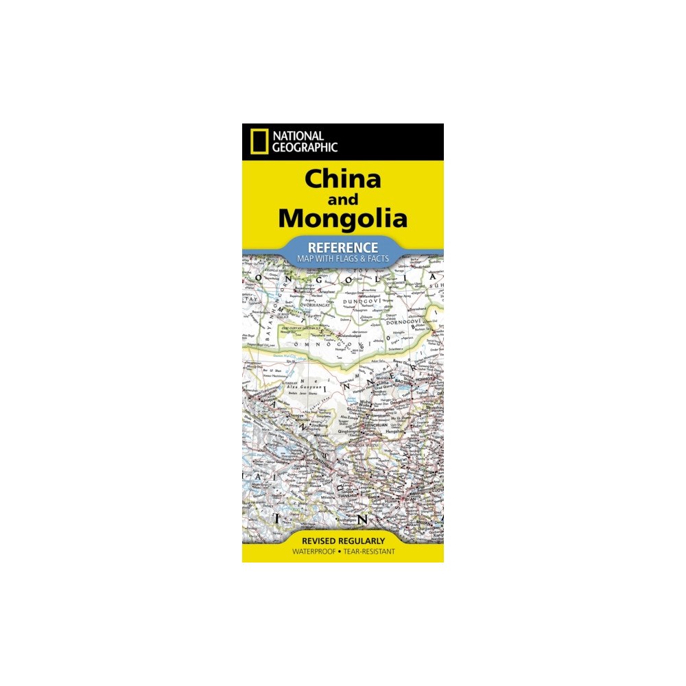 National Geographic Maps National Geographic China & Mongolia Map