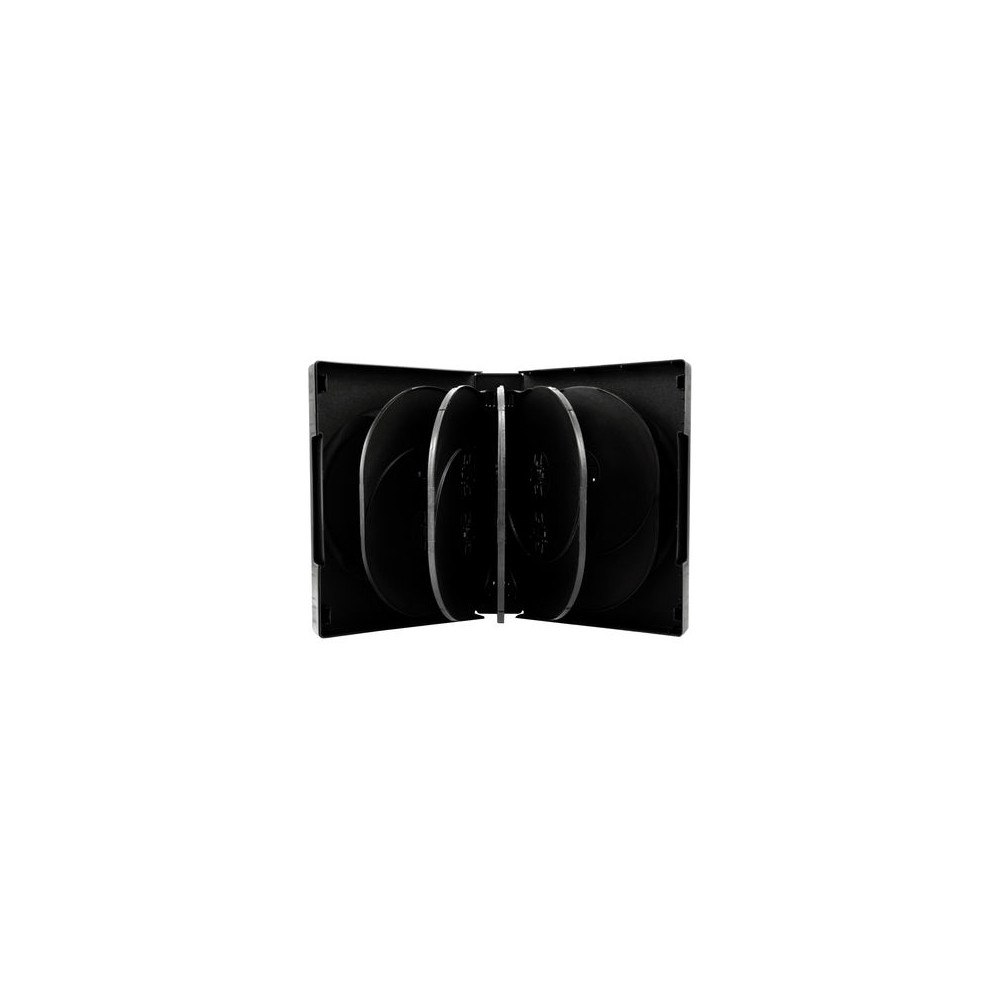 MediaRange MediaRange BOX18, DVD-fodral, 12 diskar, Svart, Plast, 120 m...