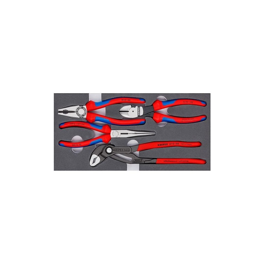 Knipex KNIPEX Basic - tångsats - 4 delar