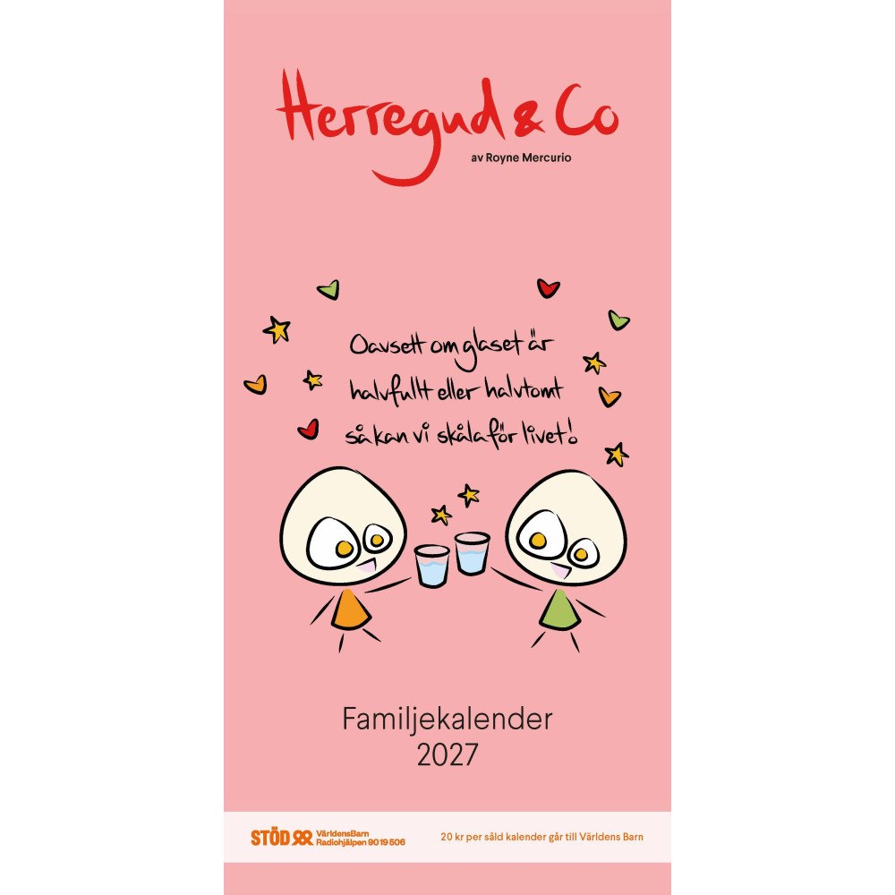 Libris förlag Herregud & Co Familjekalender 2027 (bok)
