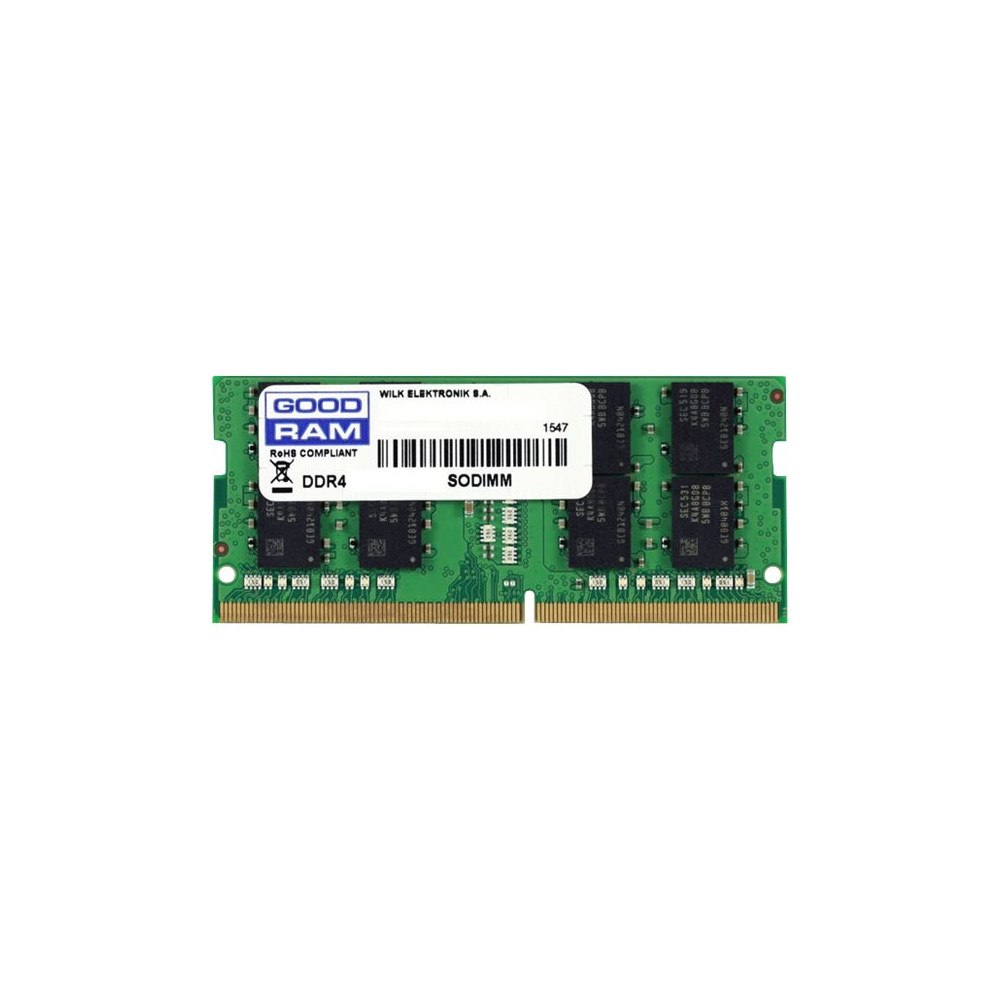 Wilk Elektronik GOODRAM - DDR4 - modul - 8 GB - SO DIMM 260-pin - 2400 MHz / PC4-19200 - ej buffrad