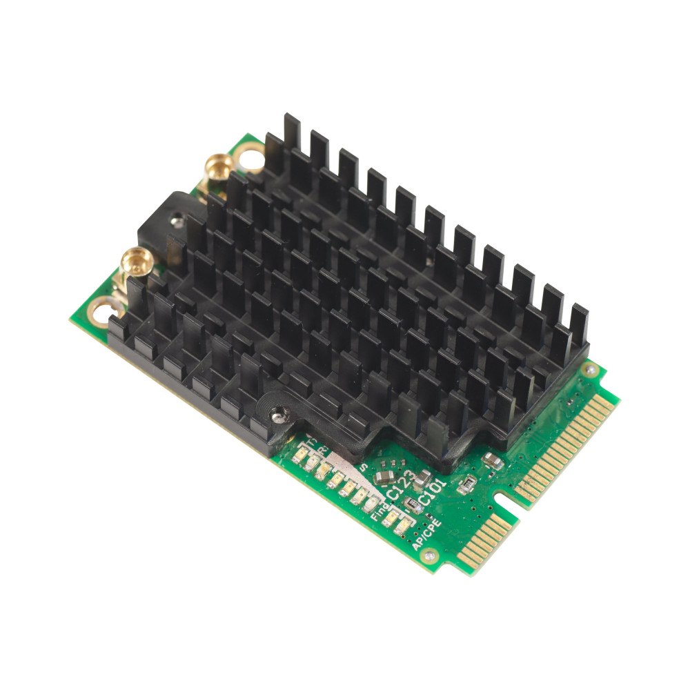 MikroTik MikroTik RouterBOARD R11e-5HnD - nätverksadapter - mini PCI