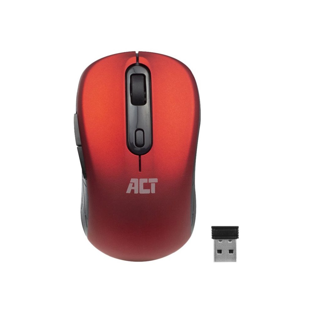 ACT ACT AC5135 - mus - 2.4 GHz - röd