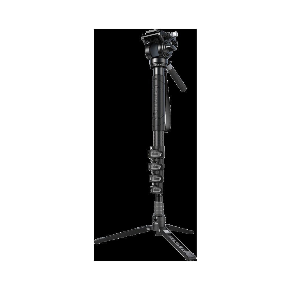 SMALLRIG SmallRig 6625 Carbon Fiber Monopod (5 sections) with Videohead