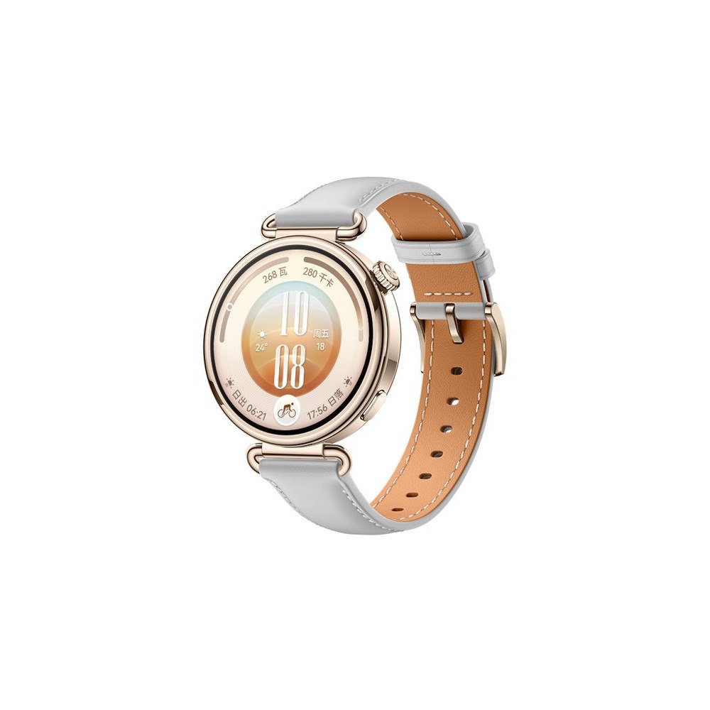 Huawei Huawei Watch GT 7 - rostfritt stål - smart klocka med rem - grå - moon shadow gray