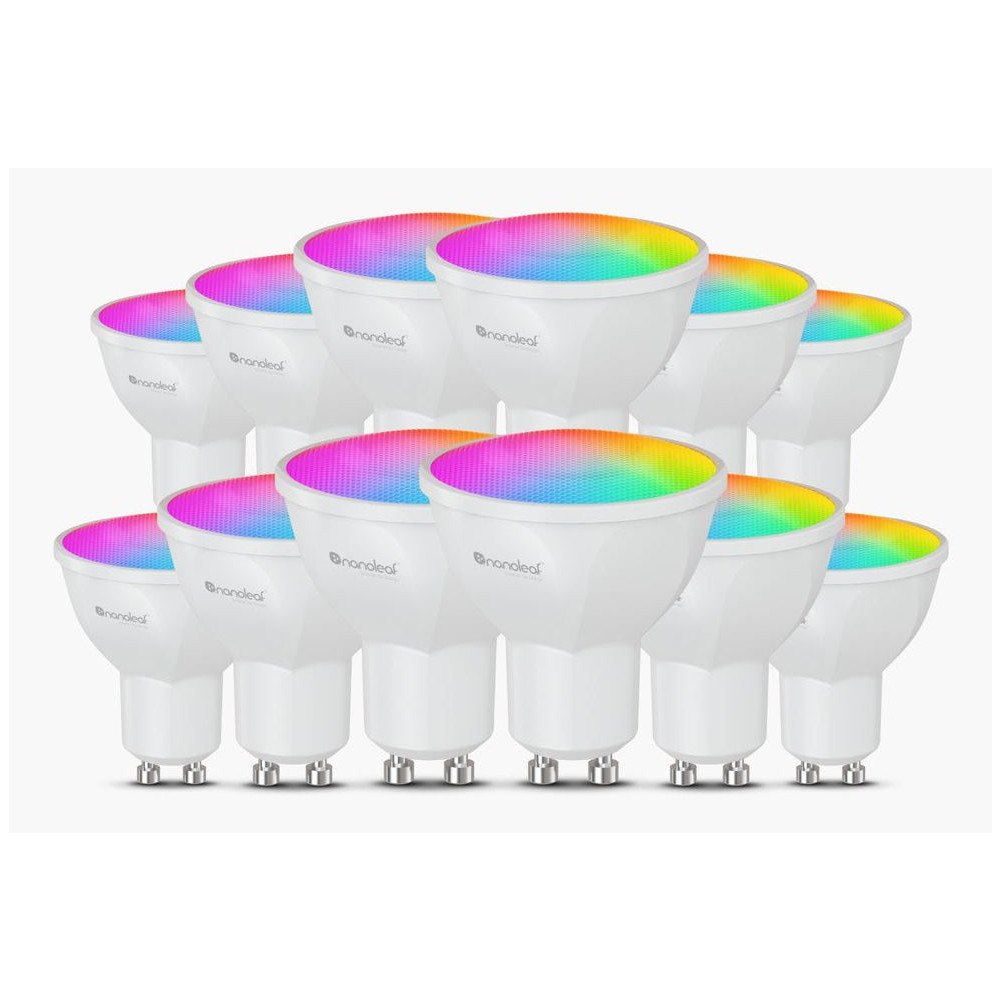 Nanoleaf Nanoleaf N7502B02-12GU10, Smart glödlampa, Wi-Fi/Bluetooth,...