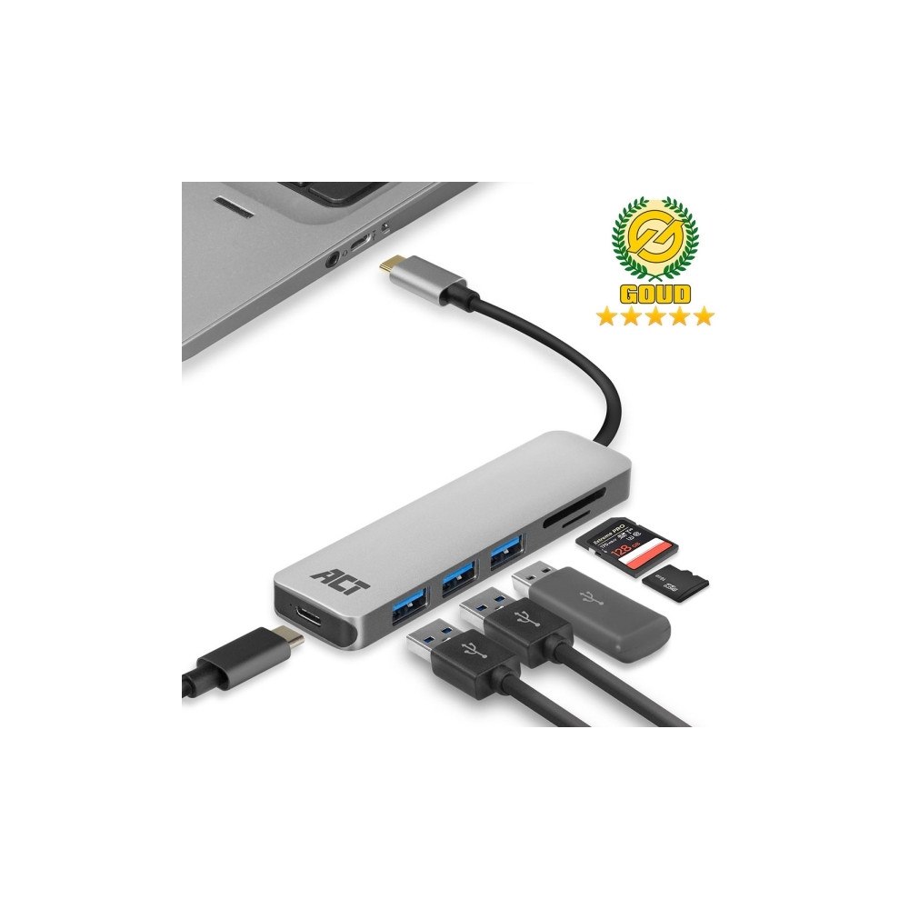 ACT ACT - dockningsstation - USB-C 3.1