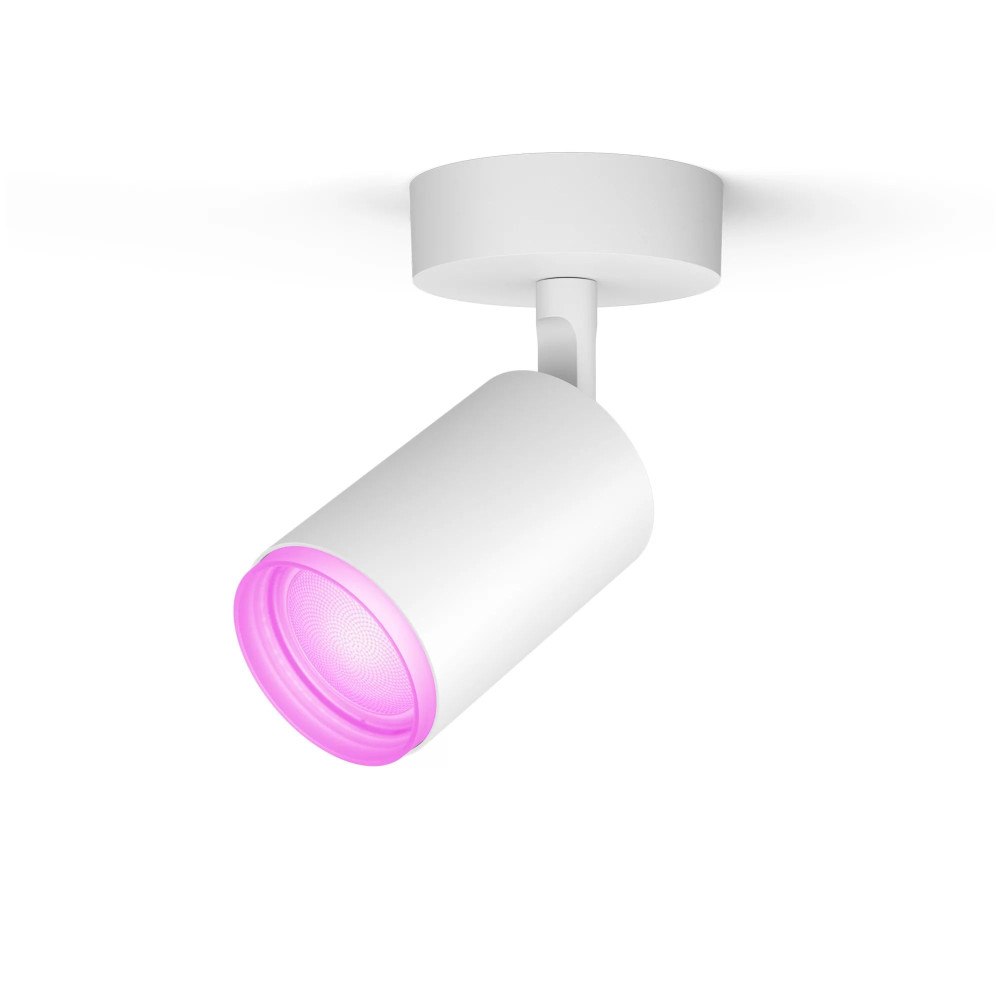 Philips Philips Hue White and Color Ambiance Fugato - spotlight - LED-glödlampa - GU10 - 4.2 W - 16 miljoner färger/varmt till k...