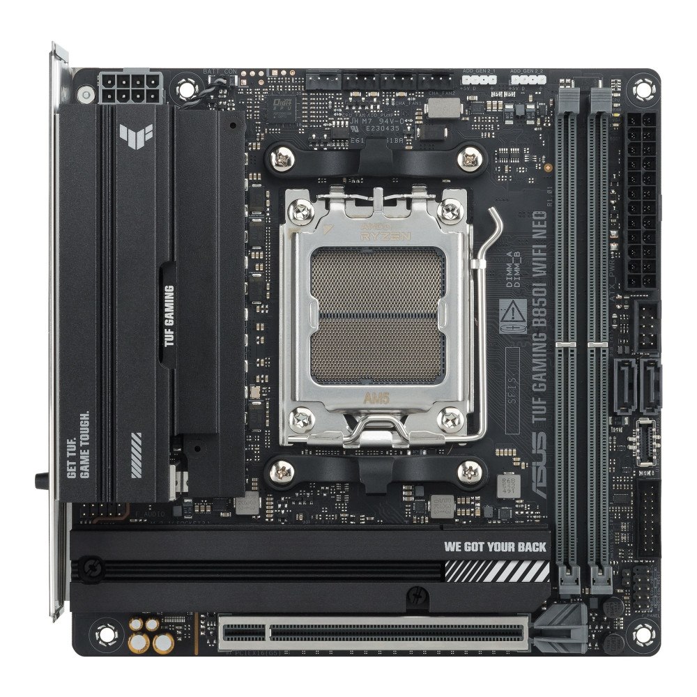 ASUS ASUS TUF GAMING B850I WIFI NEO - moderkort - mini ITX - Socket AM5 - AMD B850