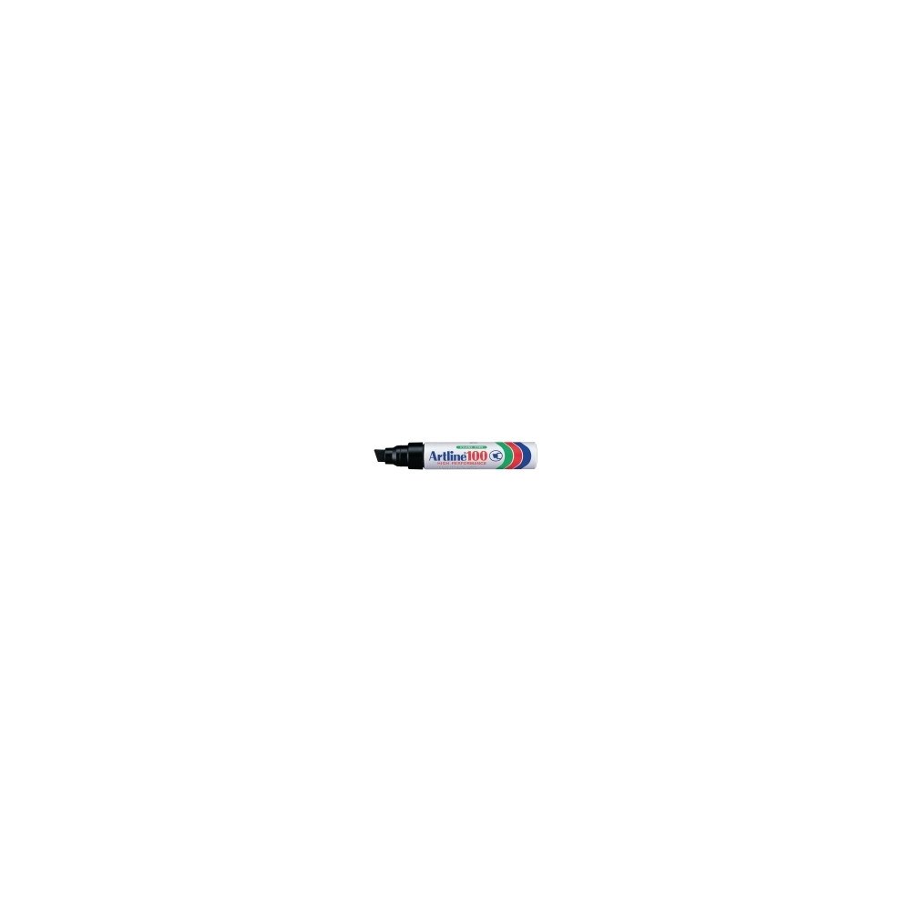 Shachihata Permanentmarker Artline 100, mejselspets, 7,5–12 mm, påfylln...