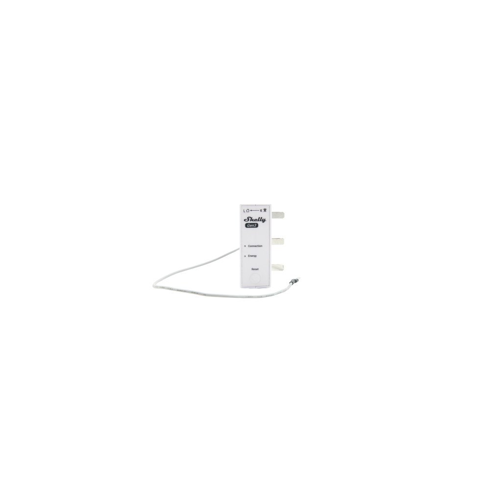 Shelly Shelly 3EM-63T Gen3 energimätare 63 A 3-fas Wi-Fi, flatstift...