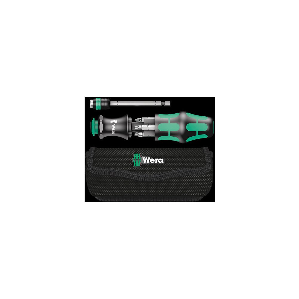 Wera Werkzeuge GmbH Wera 05051023001 Kraftform Kompakt 22 skruvmejselsats, 7 del...