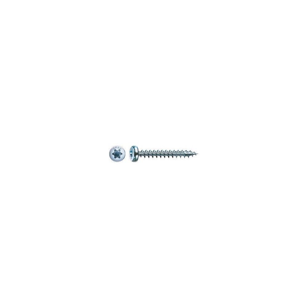 Spax SPAX 0201010450503, Skruv, Metall, Zink, Trä, Pan head, Torx...