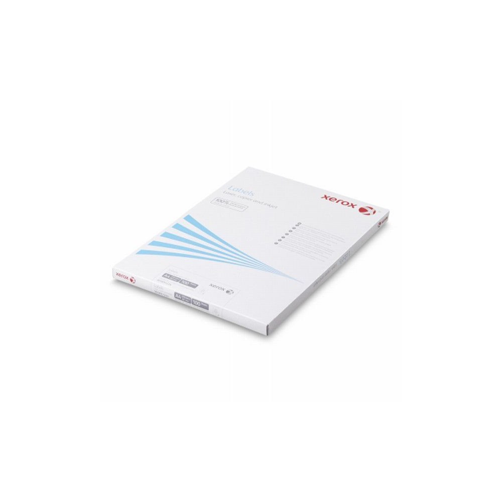 XEROX Xerox 003R97400, Vit, Självhäftande skrivaretikett, A4, Lase...