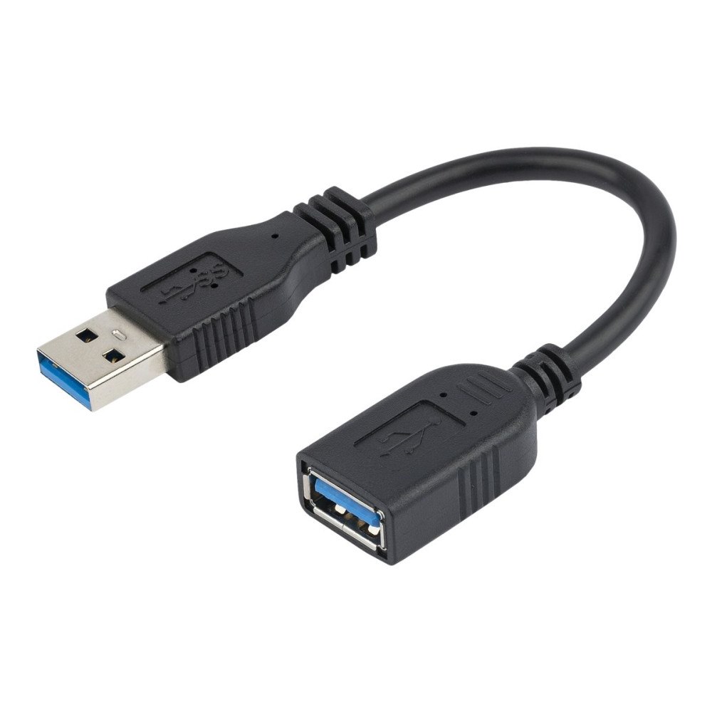 StarTech.com StarTech.com USB 3.0 A-till-A förlängningskabel – 15 cm, sva...