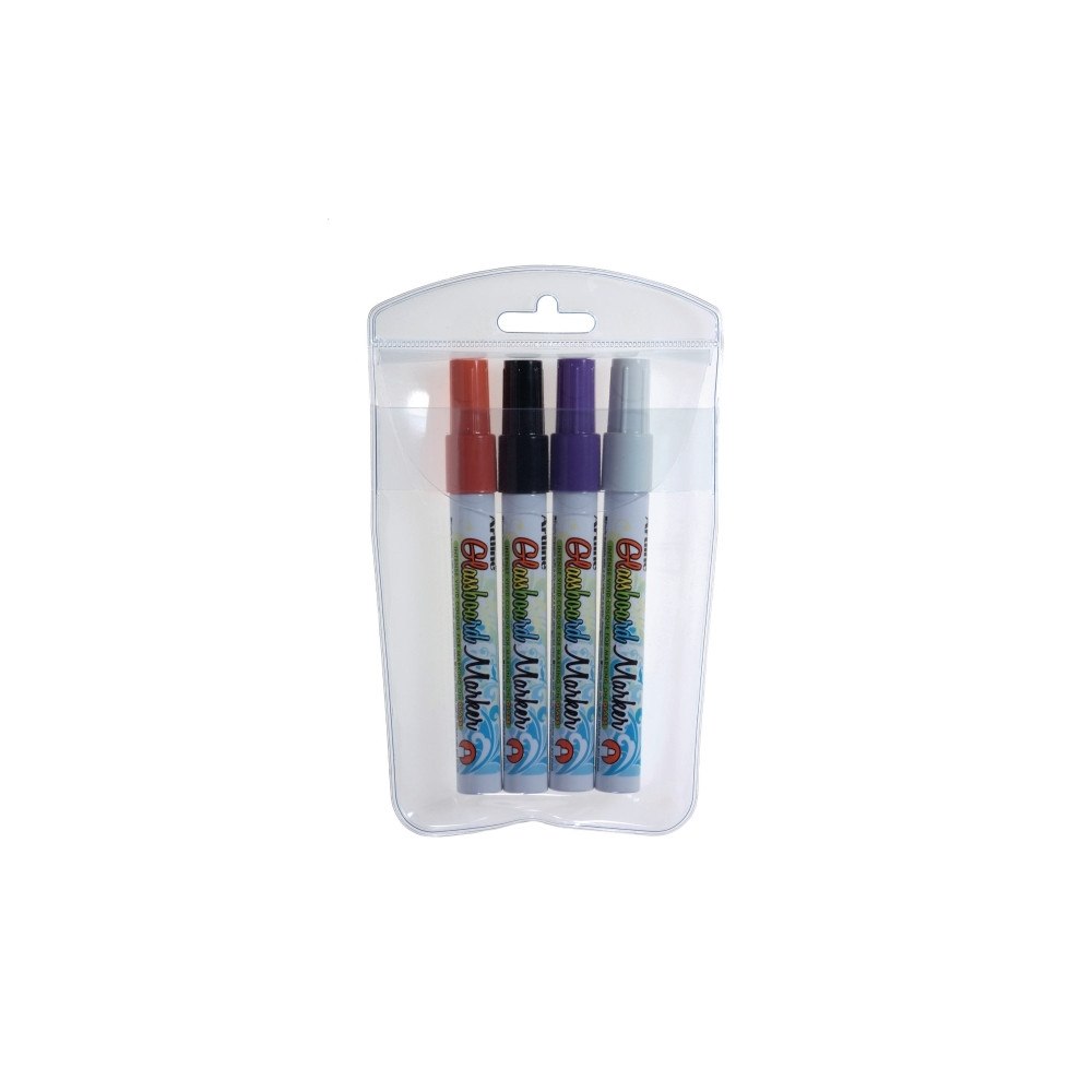 Artline Tuschpenna Artline Glassboard EPG-4/4W1, 2 mm, rund spets, i...