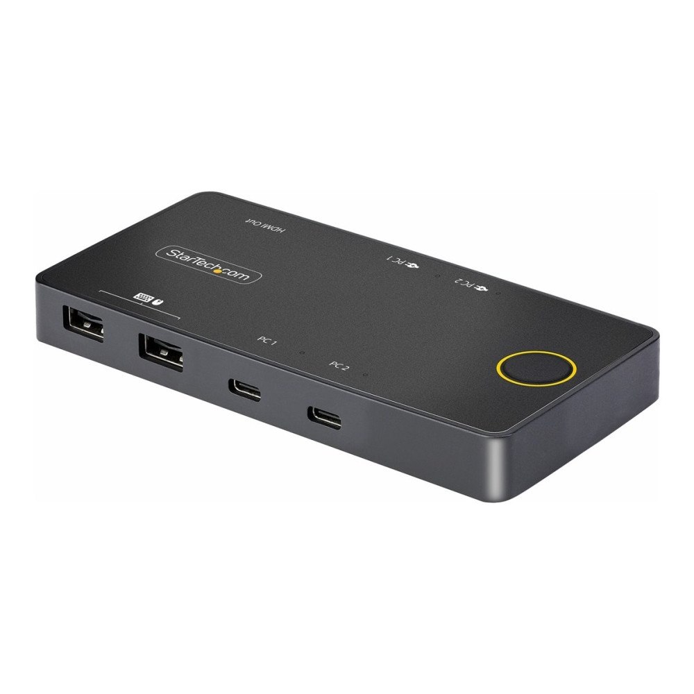 StarTech.com StarTech.com 2-Port USB-C KVM Switch, Single-4K 60Hz HDMI Mo...