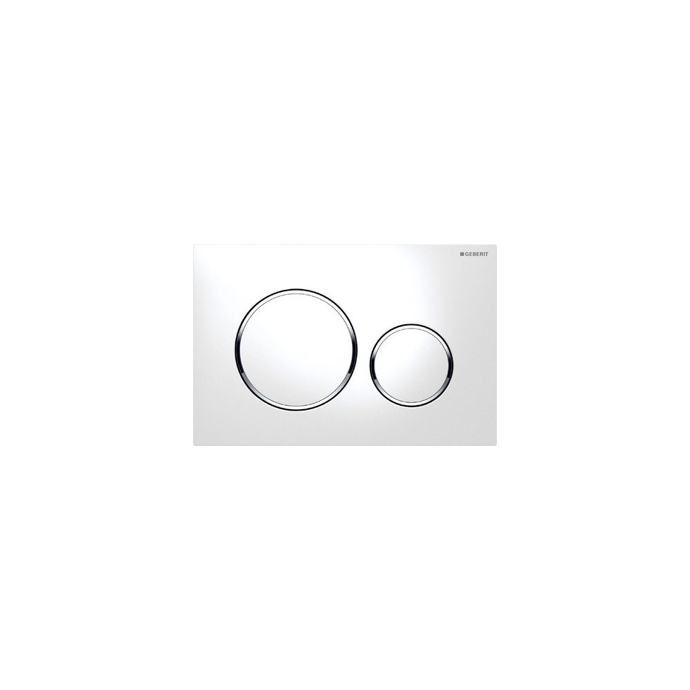 GEBERIT Geberit 115.882.KJ.1, Spolplatta, Vit, Geberit, 246 mm, 12 m...