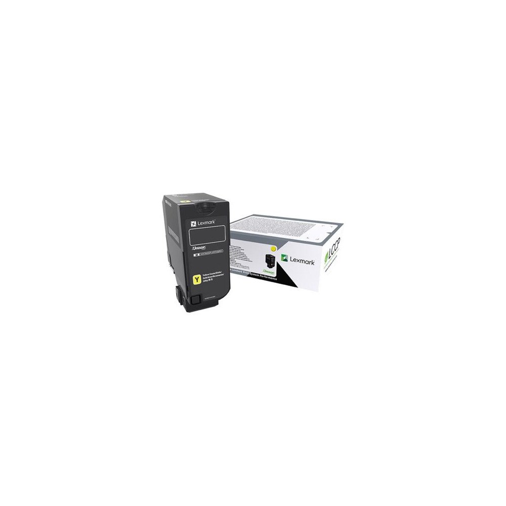 LEXMARK Lexmark - gul - original - tonerkassett - LCCP, LRP