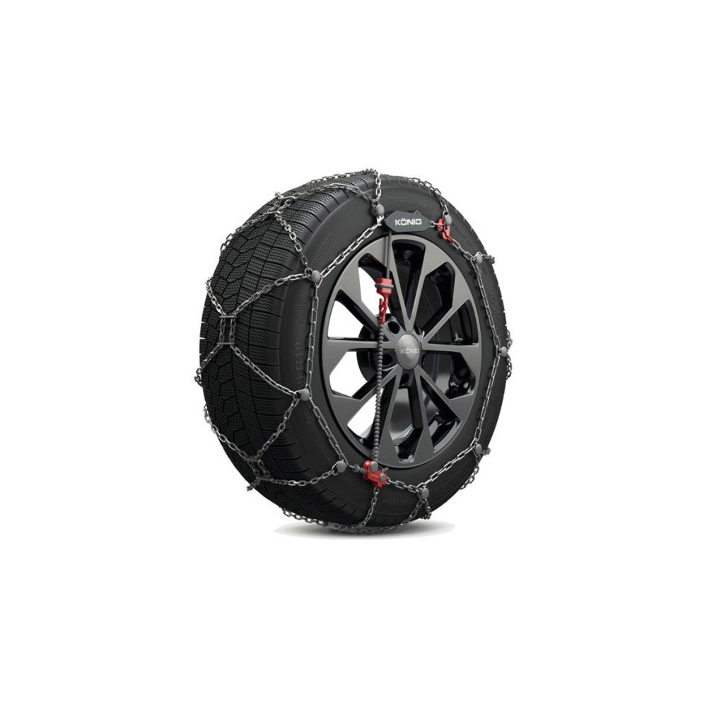 König & Meyer KÖNIG XG-12 PRO snökedjor för 255/40-20 och 255/45-19, storl...