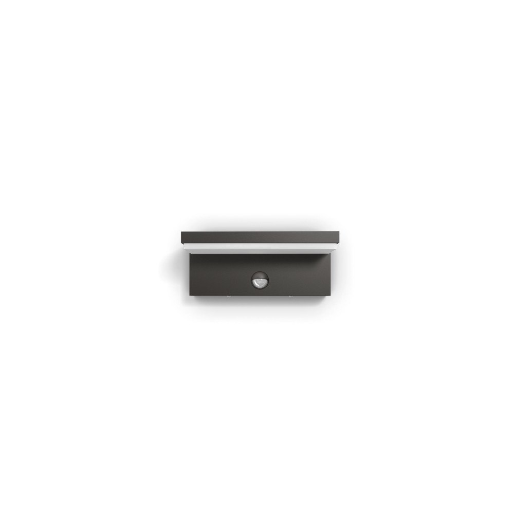 Philips Philips myGarden Bustan - vägglampa - LED x 2 - 4.5 W - totalt: 9 W - varmt vitt ljus - 2700 K - L-typ - antracit