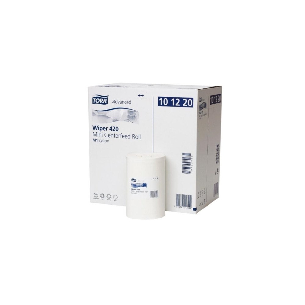 TORK Tork® avtorkningspapper M1 Plus Mini Centerfeed, 101221, 2-l...