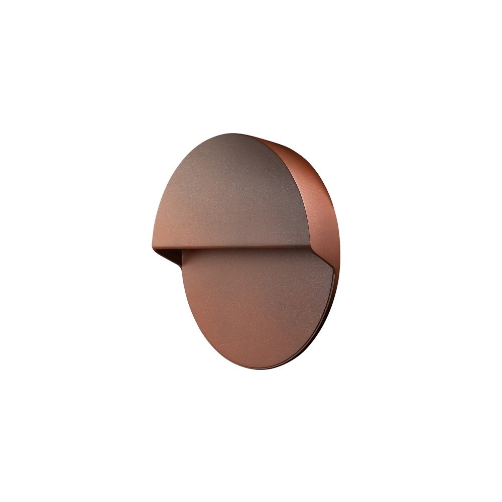 sg armaturen SG Armaturen Arlon rund vägglampa 790 lm 10 W IP65, Corten 2...