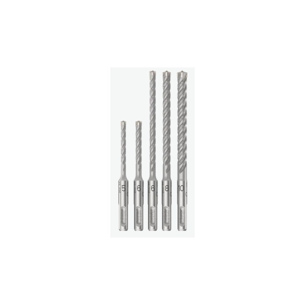 Bosch BOSCH SDS PLUS-5X borrkronor KPL. 5 st. 5/6/6/6/8/10/10x160m...