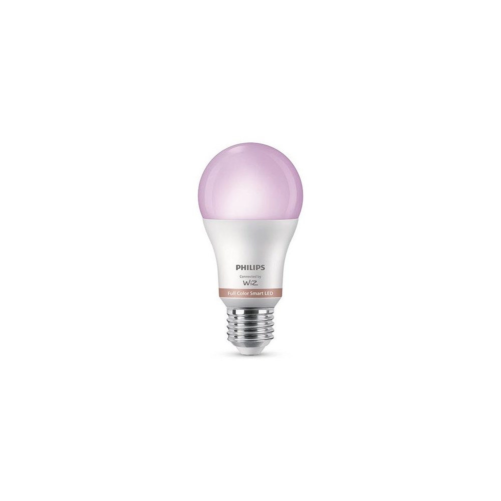 Philips Smart Philips - LED-glödlampa - form: A60 - glaserad finish - E27 - 12.5 W - multifärgat ljus - 2200-6500 K