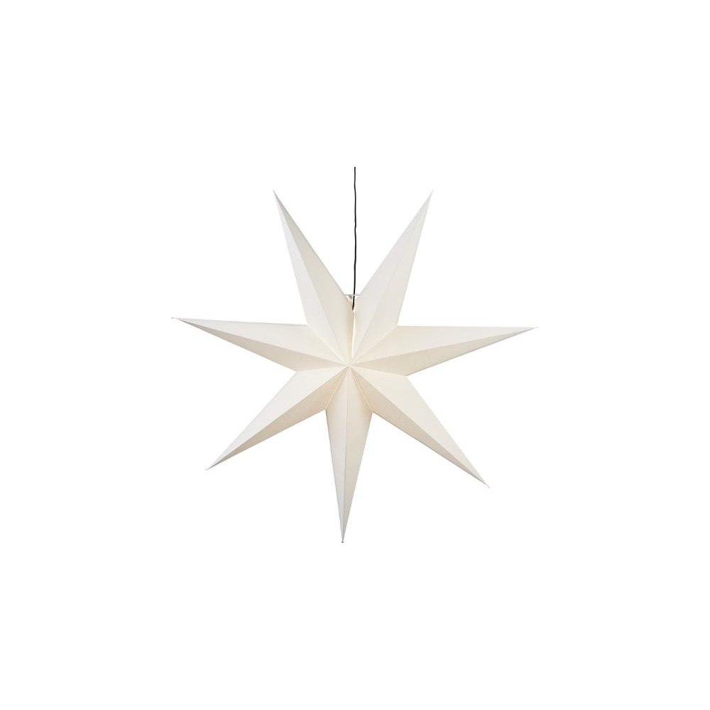 STAR TRADING Pappersstjärna 7-uddig 100cm vit