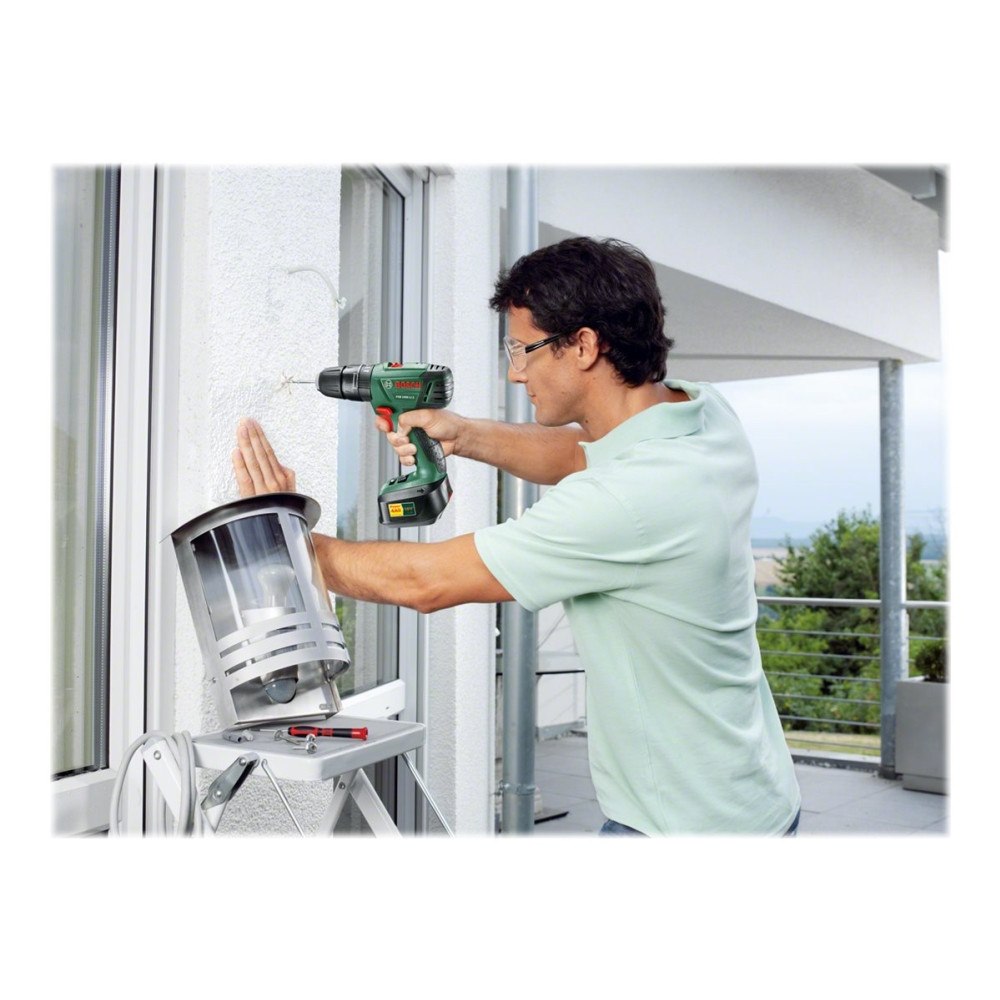 Bosch Powertools Bosch PSR 1800 LI-2 sladdlös borrskruvdragare 18 V 38 N·m, 2...