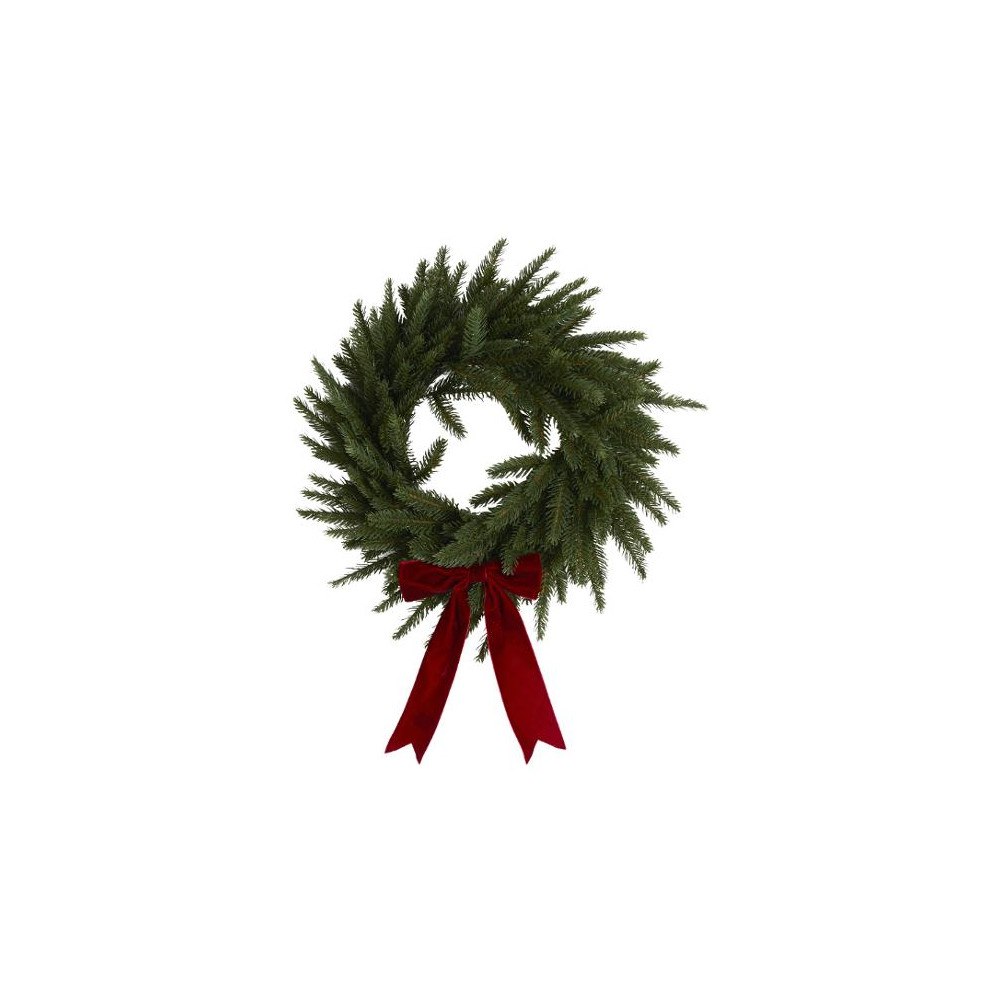 Festive Krans FESTIVE med rosett 40cm