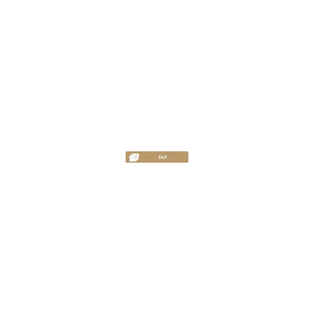 Bica® Piktogram, Bica® Pap, vinyl, självhäftande, HxB: 3 x 16 cm,...