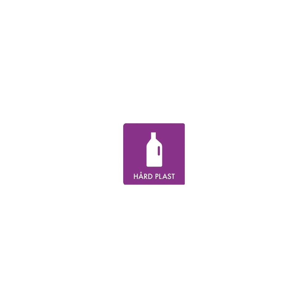 Bica® Piktogram Bica® vinyl/plast, självhäftande, HxBxL: 12 x 12 x...