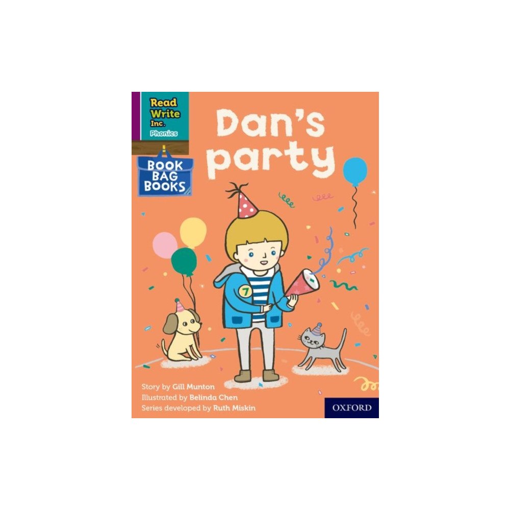 Oxford University Press Read Write Inc. Phonics: Dan's party (Purple Set 2 Book Bag Book 3) (häftad, eng)