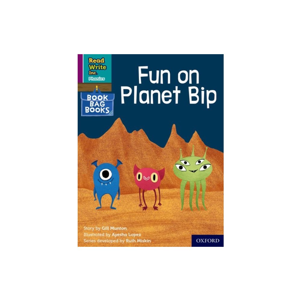 Oxford University Press Read Write Inc. Phonics: Fun on Planet Bip (Purple Set 2 Book Bag Book 5) (häftad, eng)
