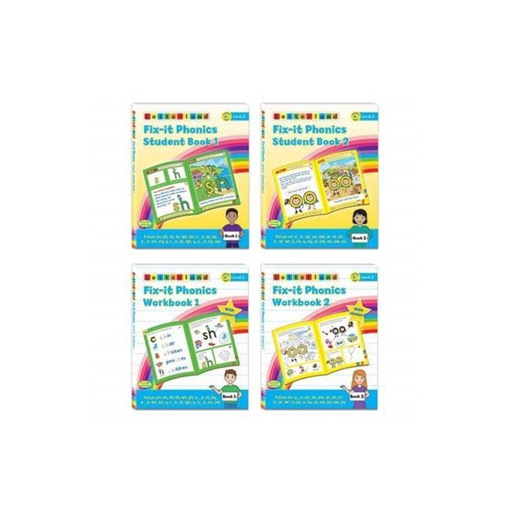 Letterland International Fix-it Phonics - Level 2 - Student Pack (2nd Edition) (häftad, eng)