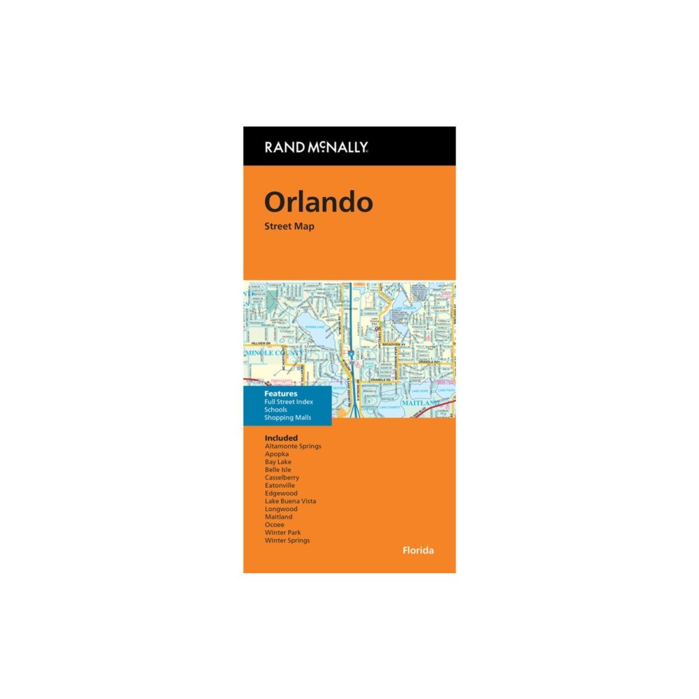 Rand McNally & Co ,U.S. Rand McNally Folded Map: Orlando Street Map