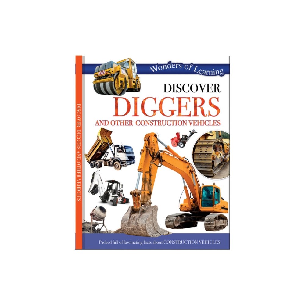 North Parade Publishing Discover Diggers and Other Construction Vehicles (inbunden, eng)