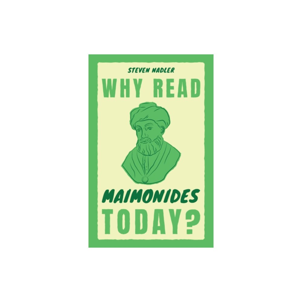 Cambridge University Press Why Read Maimonides Today? (häftad, eng)