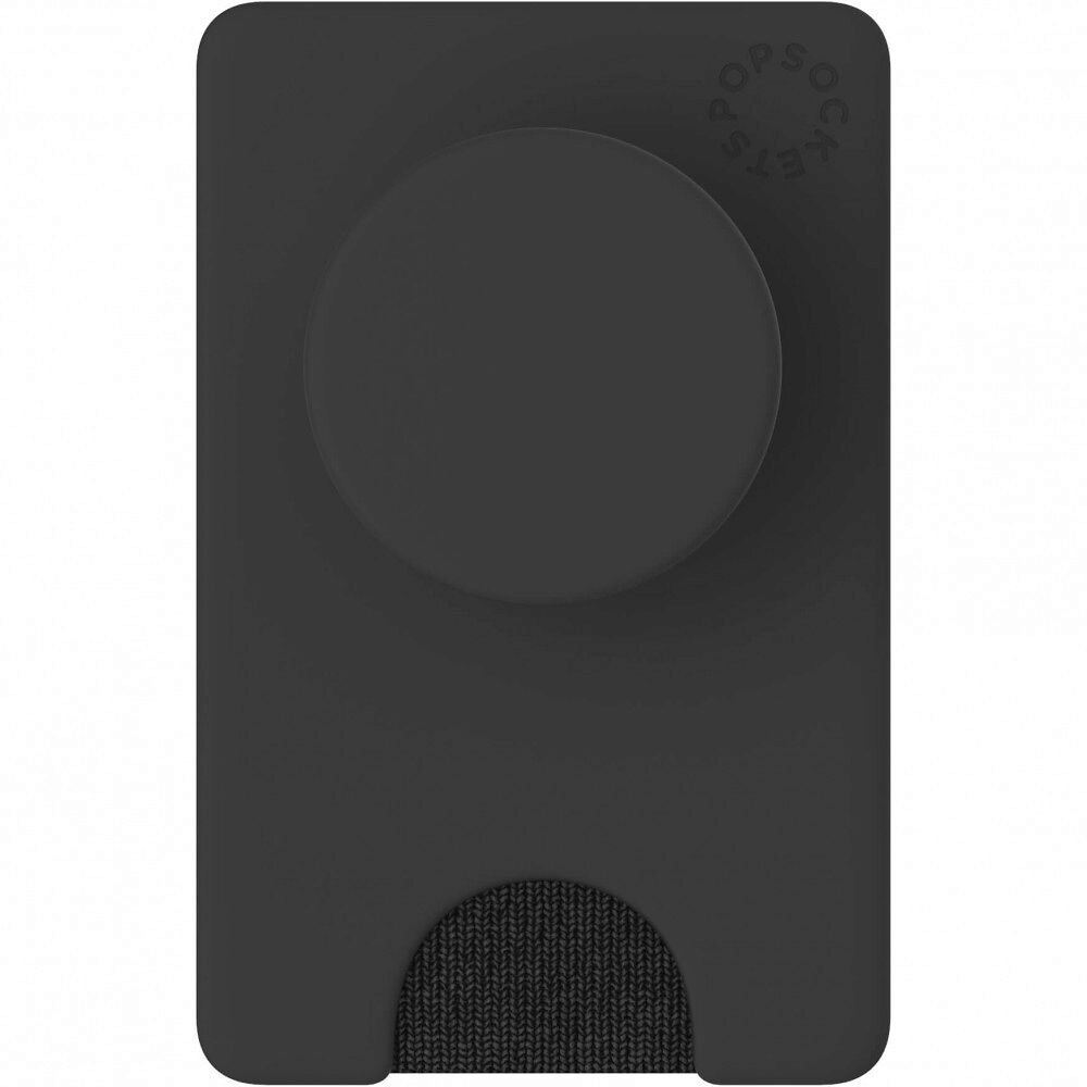 POPSOCKETS Wallet Black Avtagbar Mobil Plånbok PopWallet+